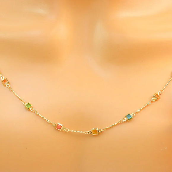 "New Beautiful Design Necklace Chain for Women/Girls, Gift, N528 - Picture 8 of 10